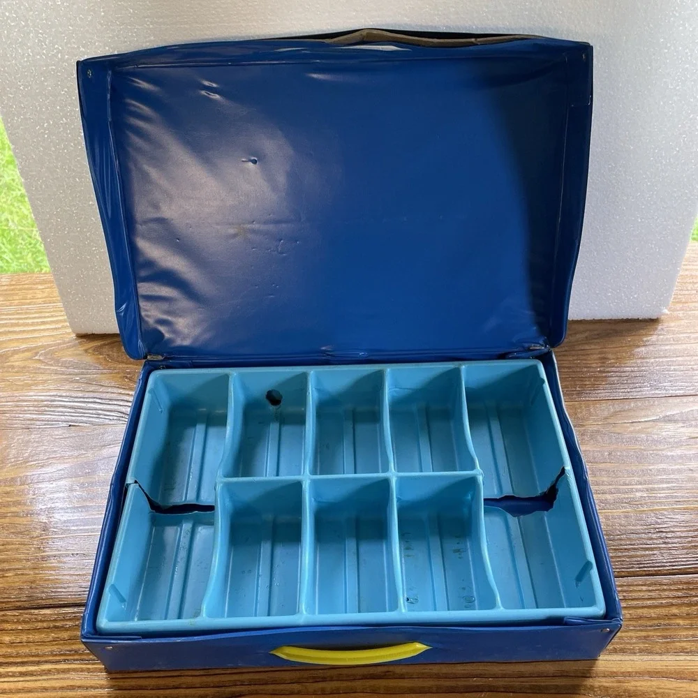 SCHAPER STOMPERS OFFICIAL CARRYING CASE~HOLDS 10 CARSTRUCKS~ROUGH RIDERS~RARE